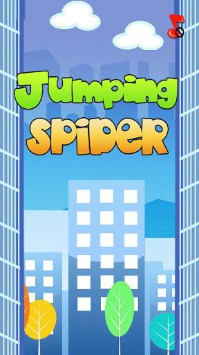 game pic for Spider jump man. Jumping spider